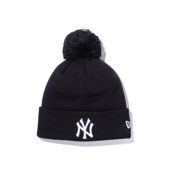 NEWERA】13751283POM PON KNIT NEYYAN BLK/OSFM/BK